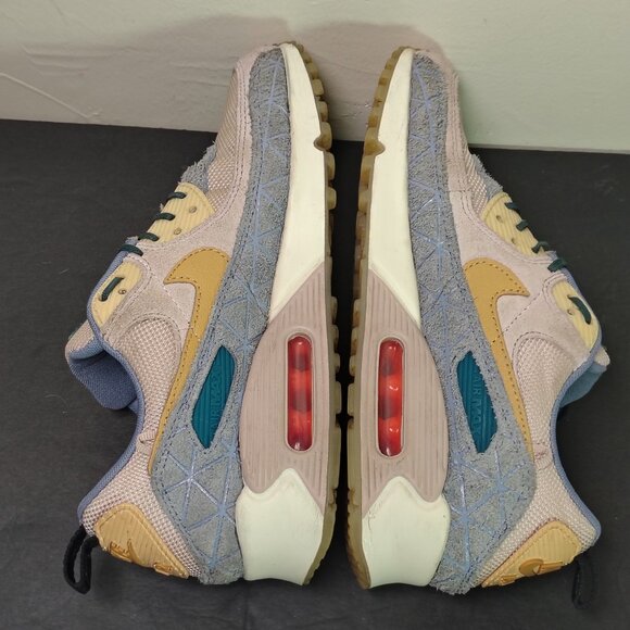 Nike Air Max DM6438-292 Womens Size 7.5 90 SE Fossil Stone Ashen Slate Coconut - Picture 7 of 11